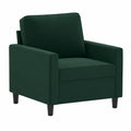 Sedia in Velluto Verde Scuro, 60 cm, Design Moderno con Struttura in Metallo e Imbottitura Confortevole